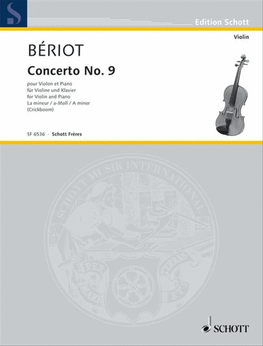 Concerto n°9 A minor Piano scores gallery preview page 1