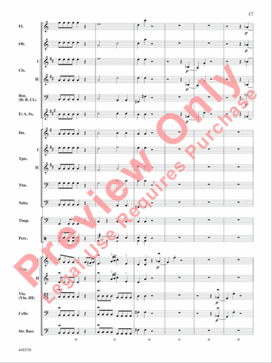 Symphony No. 36, The Linz Full Orchestra scores gallery preview page 18