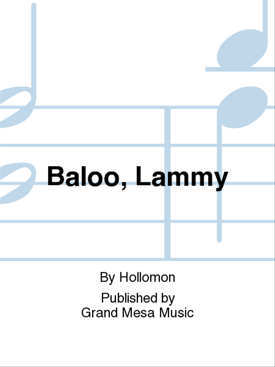 Baloo, Lammy Concert Band scores gallery preview page 1
