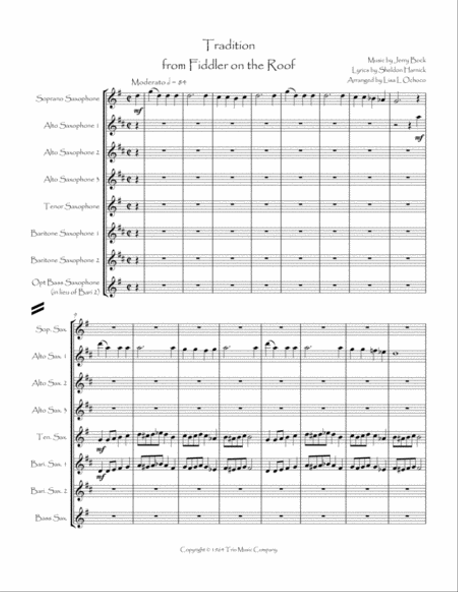 Tradition Woodwind Ensemble scores gallery preview page 4