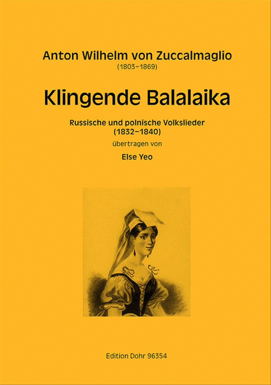 Klingende Balalaika (1832-1840) -Russische und polnische Volkslieder- Score scores gallery preview page 1