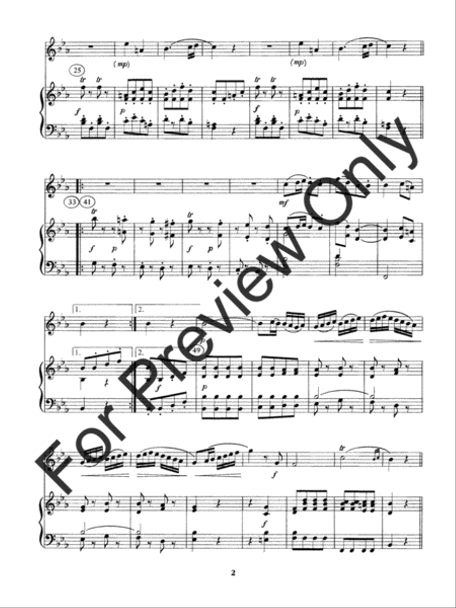 Alleluja Exultate Tuba scores gallery preview page 5