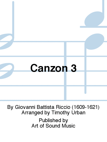 Canzon 3