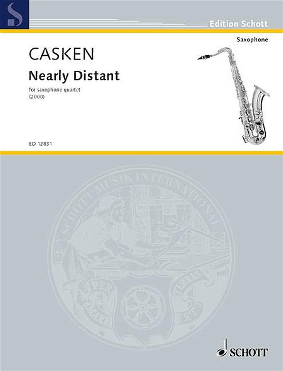 Nearly Distant Nearly Distant Saxophone Quartet scores gallery preview page 1