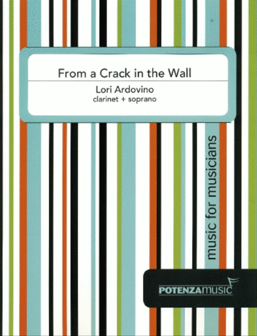 From a Crack in the Wall Soprano Voice scores gallery preview page 1