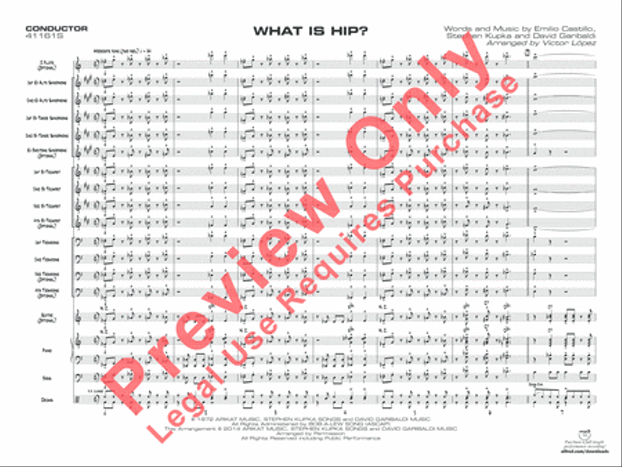 What Is Hip What Is Hip Jazz Ensemble scores gallery preview page 2
