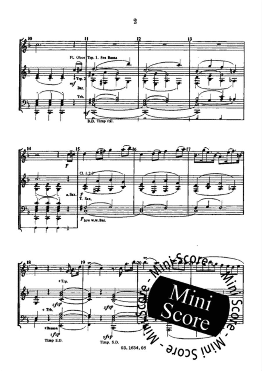 Sonata no.1 Sonata no.1 Fanfare Band scores gallery preview page 4
