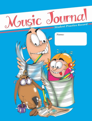 Book cover for Music Journal Student Practice Record
