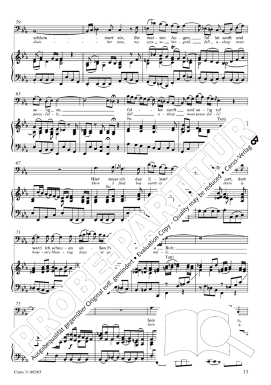 I have enough (Ich habe genung) Mezzo-Soprano Voice scores gallery preview page 16