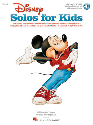 Book cover for Disney Solos for Kids
