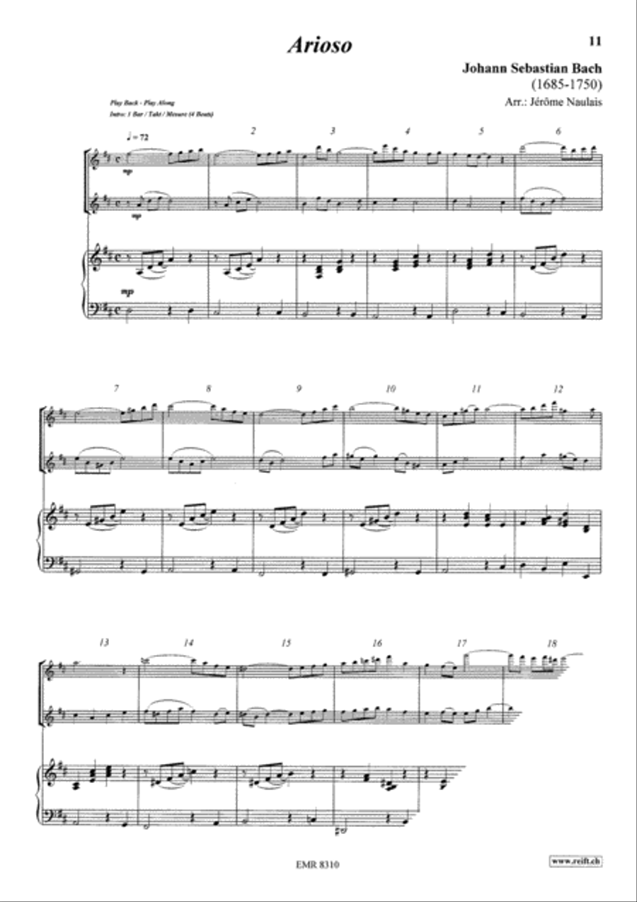 Album Volume 10 Flute Duet scores gallery preview page 7