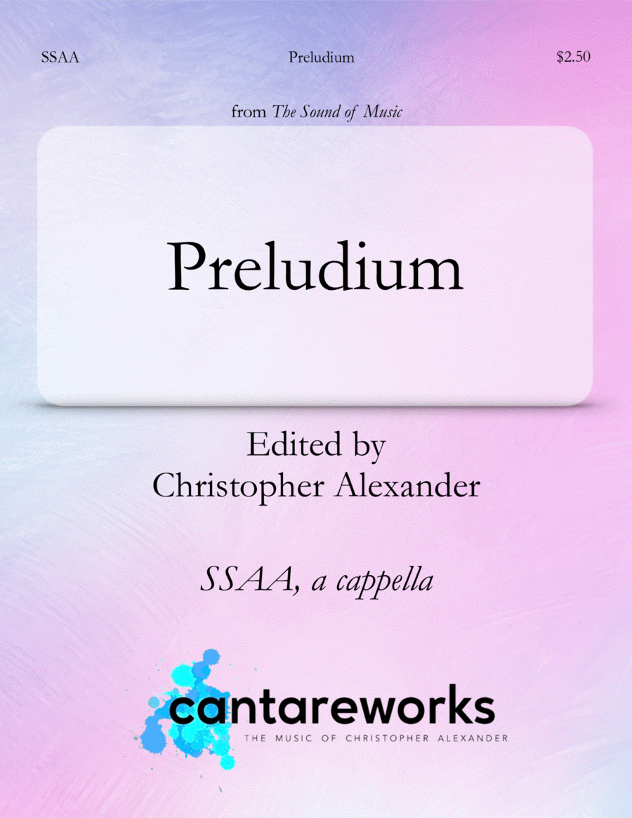 Overture And Preludium (dixit Dominus) SSAA scores gallery preview page 1