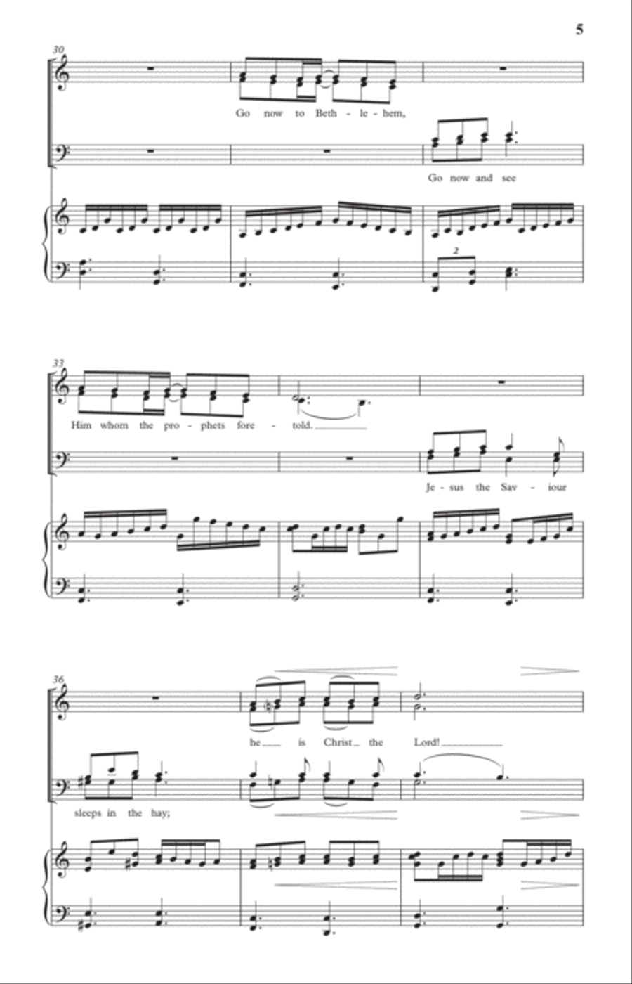 Gloria 4-Part scores gallery preview page 5