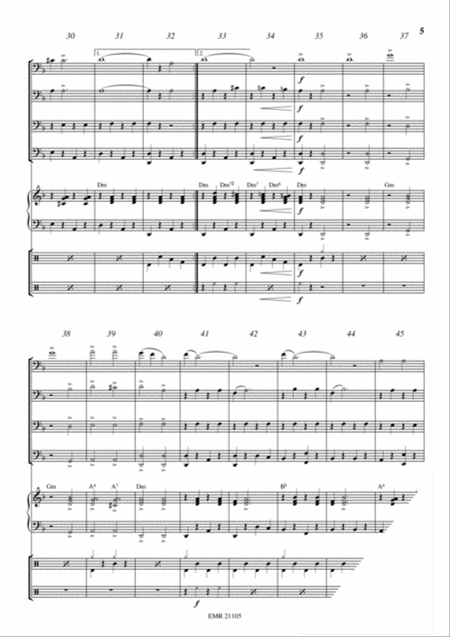 Gospel Medley Gospel Medley Cello scores gallery preview page 5