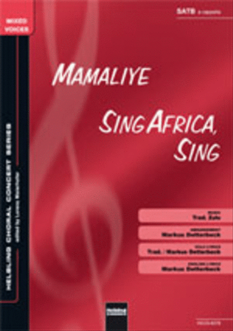 Mamaliye / Sing Africa, sing 4-Part scores gallery preview page 1