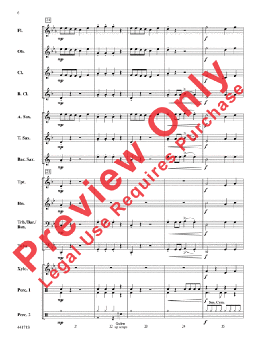 Doctor Boo! Doctor Boo! Concert Band scores gallery preview page 7