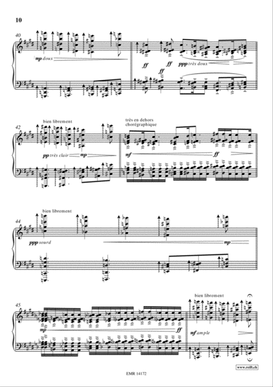 Barcarolle Piano Solo scores gallery preview page 10