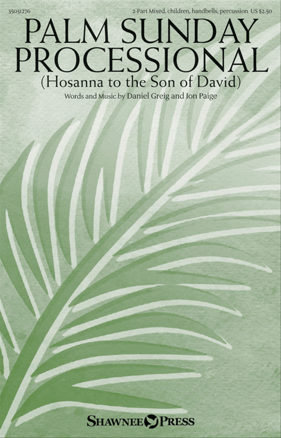 Palm Sunday Processional 2-Part scores gallery preview page 1