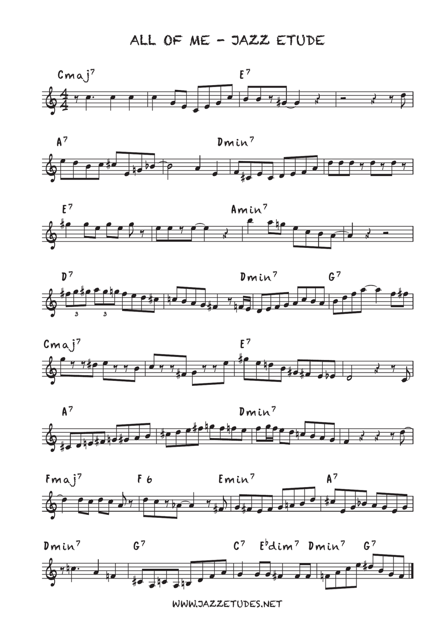 5 easy/intermediate Gypsy jazz etudes - Violin/Guitar String Duet scores gallery preview page 3