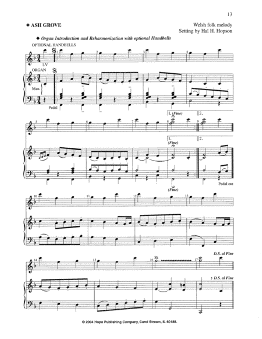 More Creative Ways to Use the Choir, Organ, Handbells and Other Instruments (V-D Choir scores gallery preview page 15
