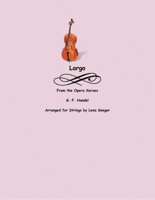 Book cover for Largo from Xerxes