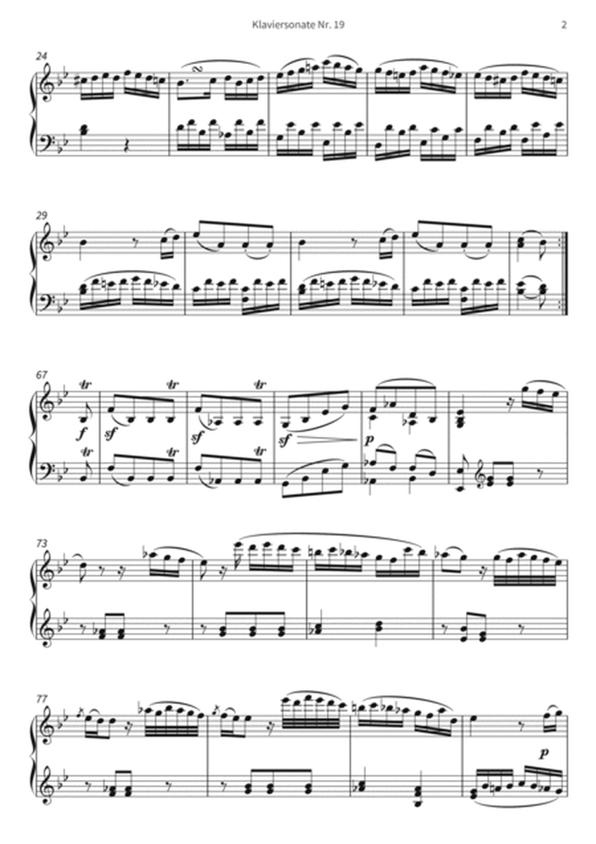 Piano Sonata No. 19 image number null