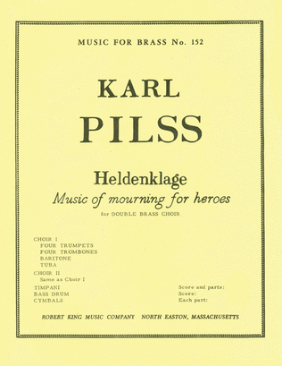 Heldenklage Brass Ensemble Sc/pts Mfb 152