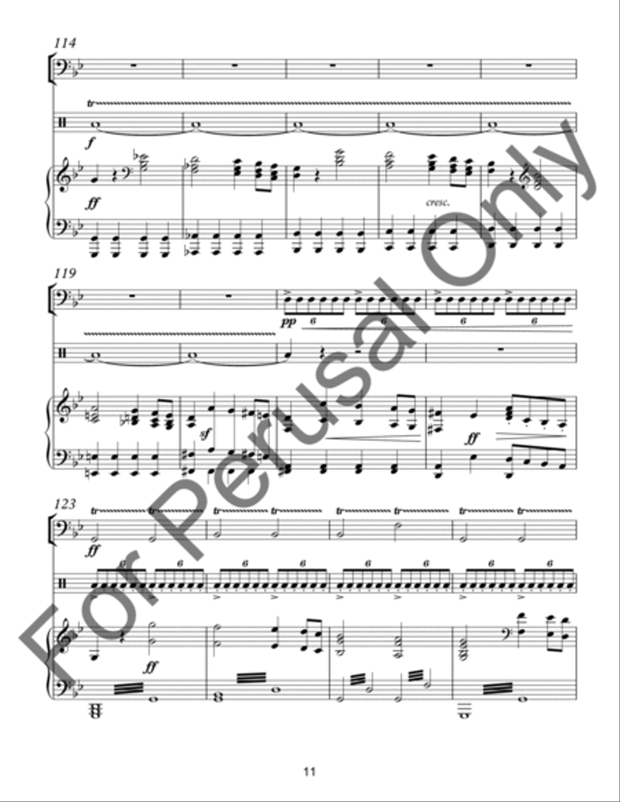 March To The Scaffold March To The Scaffold Percussion scores gallery preview page 12