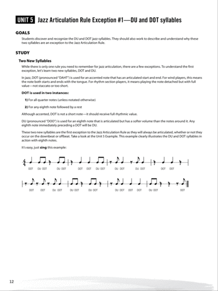 The Articulate Jazz Musician Jazz Ensemble scores gallery preview page 12