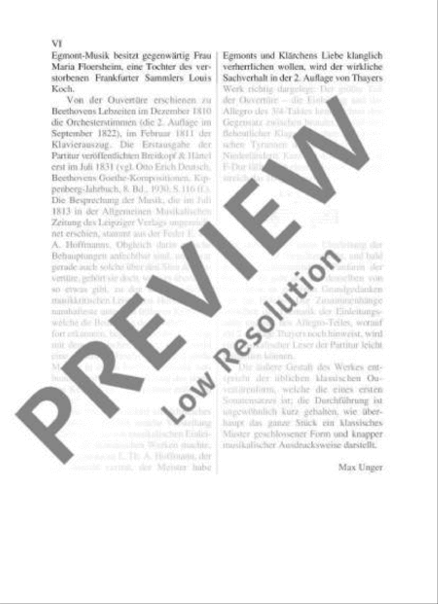 Egmont Egmont Orchestra scores gallery preview page 7