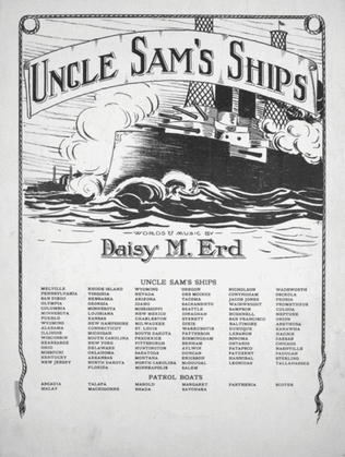 Book cover for Uncle Sam's Ships