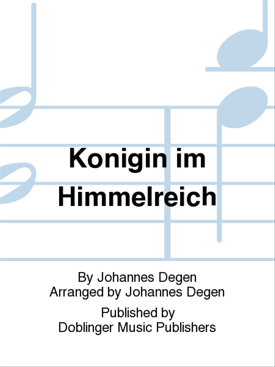 Konigin im Himmelreich 4-Part scores gallery preview page 1
