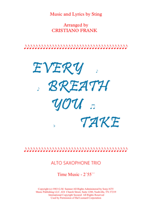 Every Breath You Take