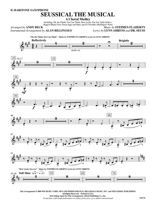 Seussical the Musical: A Choral Medley: E-flat Baritone Saxophone