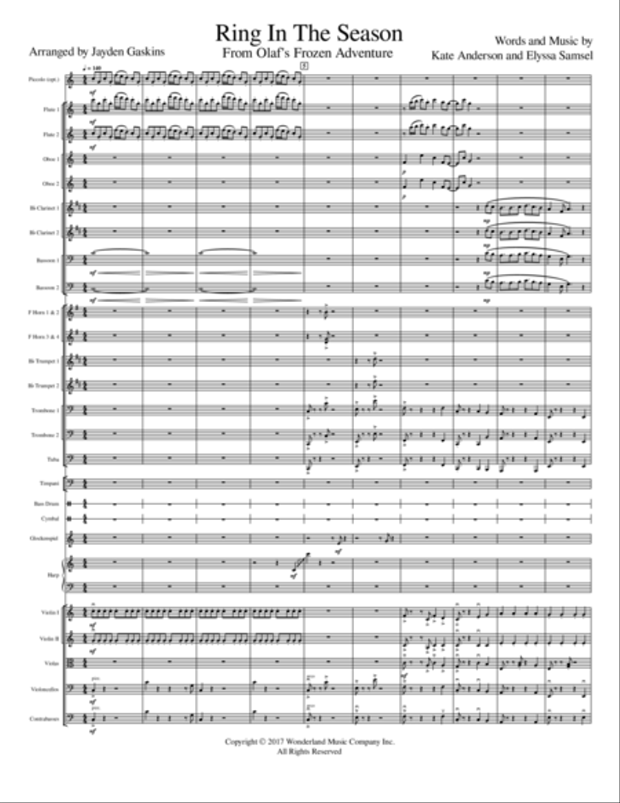 Ring In The Season Full Orchestra scores gallery preview page 2
