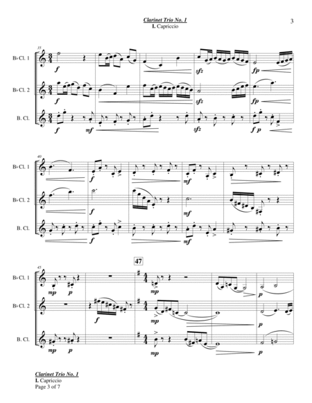 Clarinet Trio No. 1 image number null