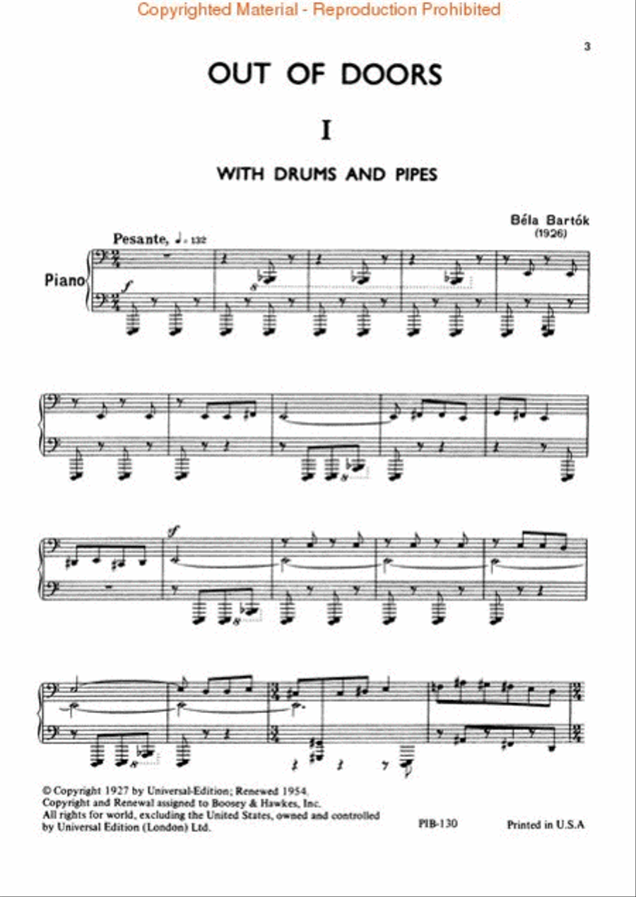 Out of Doors Piano Solo scores gallery preview page 2