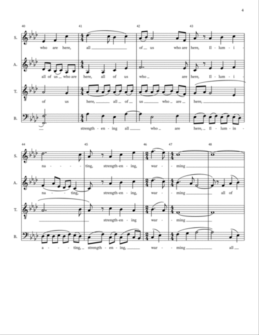 Tribute to the Trail of Tears 4-Part scores gallery preview page 4