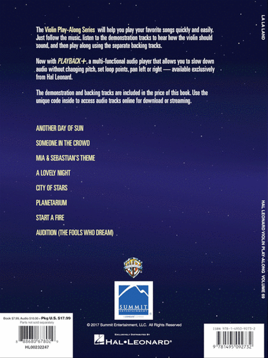 La La Land Violin scores gallery preview page 6