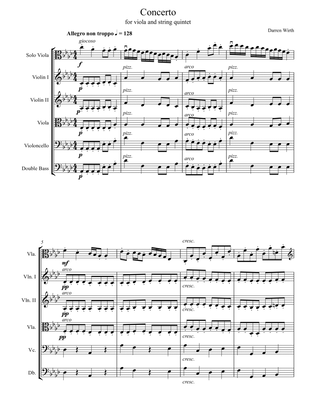 Book cover for Viola Concerto