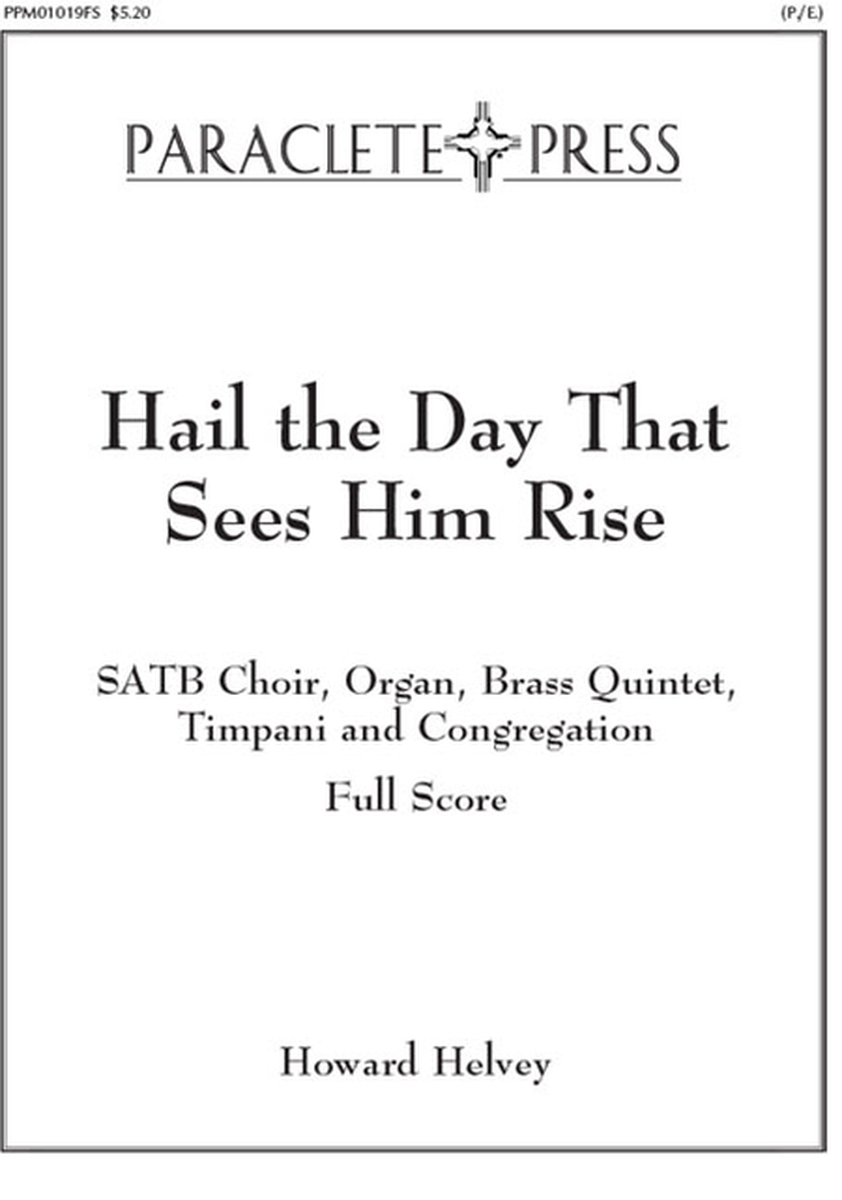Hail the Day That Sees Him Rise - Full Score image number null