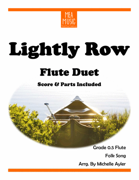 Lightly Row Duet (Flute) image number null