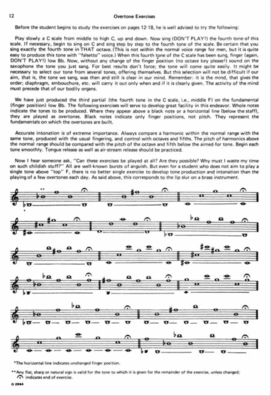 Top Tones for the Saxophone Saxophone Solo scores gallery preview page 2