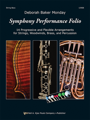 Book cover for Symphony Performance Folio - String Bass