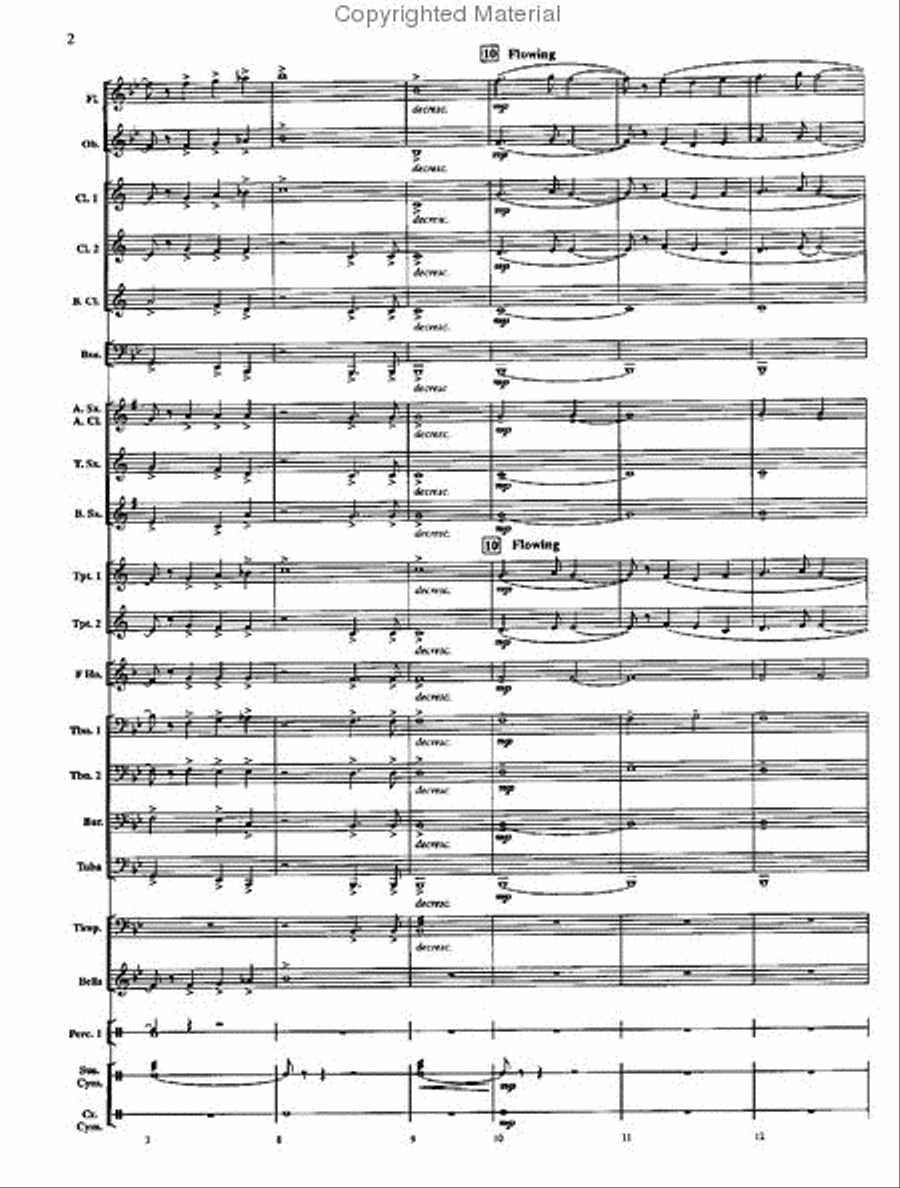 On Freedom's Wings On Freedom's Wings Concert Band scores gallery preview page 3