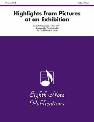 Book cover for Highlights (from Pictures at an Exhibition)