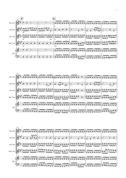 Schubert Rocks! for Saxophone Quartet image number null