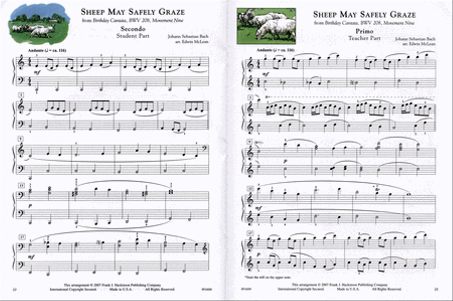 In Recital, with Classical Themes - Book 3 Piano Method scores gallery preview page 2
