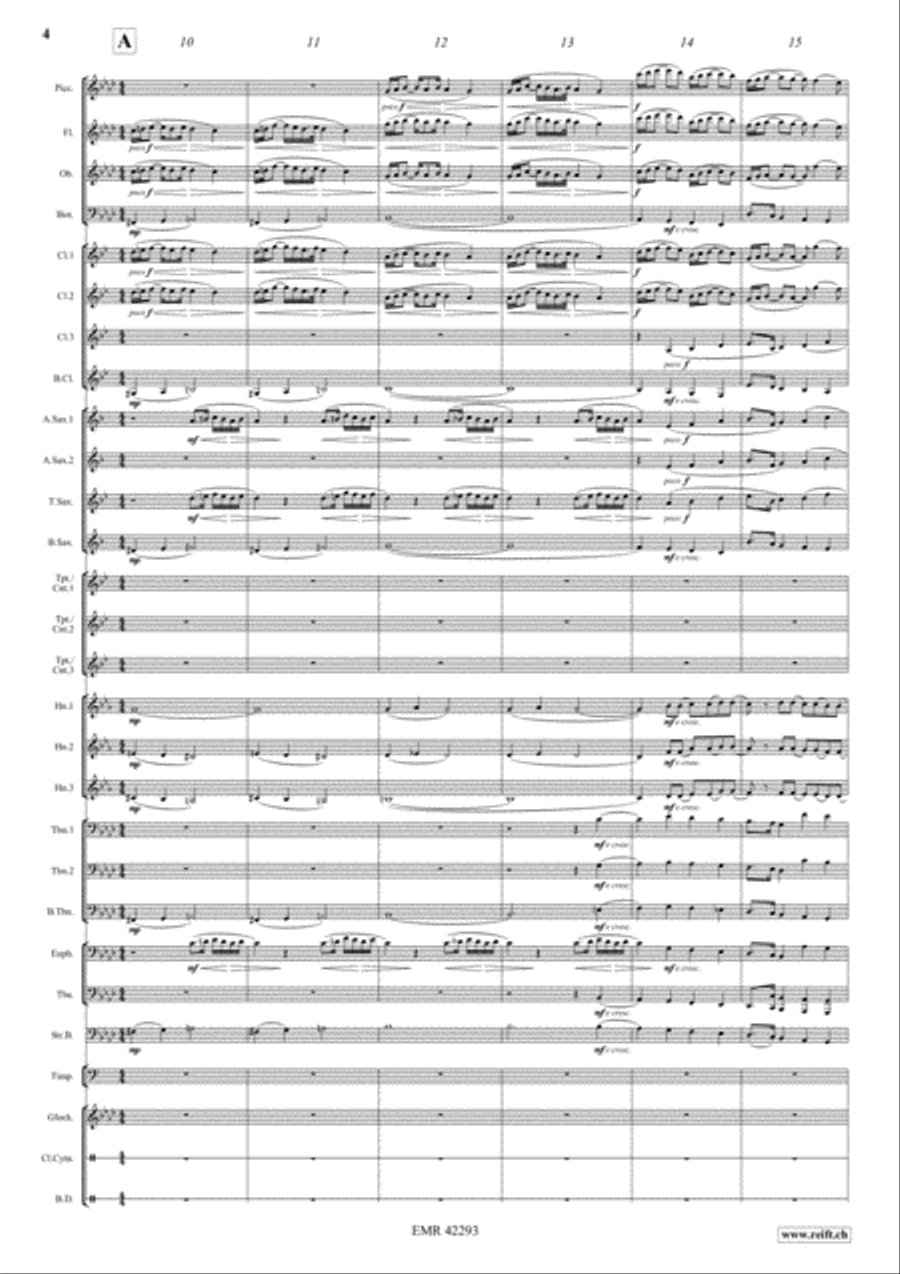 Il Gattopardo Concert Band scores gallery preview page 4