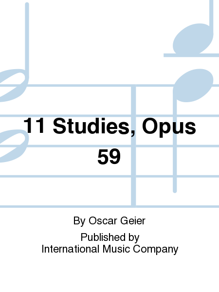 11 Studies,Op.59 (NAGEL)